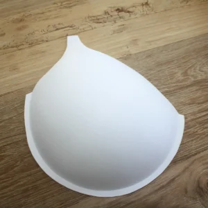 voorgevormde cup wit