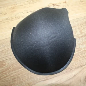 voorgevormde cup Zwart