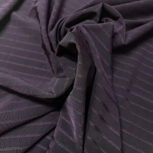 lycra aubergine streep